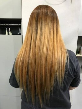 美容室J J東武練馬店の写真/リピーター様に大人気★ダメージレスで髪に負担なく施術可能でしっかりクセを伸ばせるリペアの縮毛矯正◇