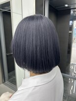 ビューナゴヤ 名駅(VIEW NAGOYA)&nbsp;前髪/イメチェン/こなれミディ/ラベンダーグレージュ/ブリーチ