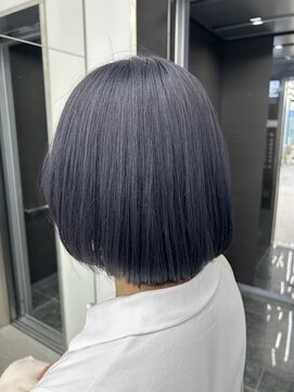 ビューナゴヤ 名駅(VIEW NAGOYA) 前髪/イメチェン/こなれミディ/ラベンダーグレージュ/ブリーチ