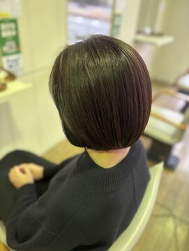 キハラ KIHARA 和泉中央店 ★ラウンドボブ×グレージュブラウン