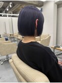タッセルボブ☆ブリーチカラー顎ラインボブ10代20代30代