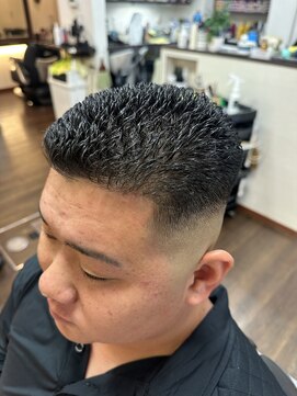 ヘアー サロン ヤング 西田原店(Hair salon YOUNG) スキンフェード＆濡れパン