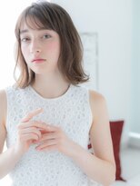 アルバハナレ 横浜(αlba HANARE)&nbsp;関内/髪質改善/ハイトーンカラー×外ハネくびれヘアm