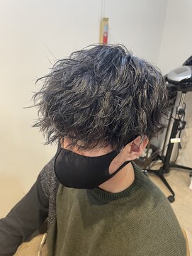 ハピネスフィール 宇治店(Happiness FEEL) ツイストスパイラルマッシュパーマシャドウパーマ