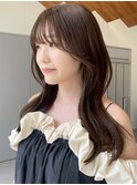 透明感髪質改善ベージュダブルカラーミルクティーグレージュ