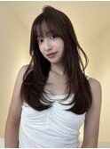 レイヤー/レイヤーカット/ラベンダーベージュ/渋谷