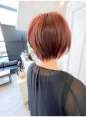 福山Caary20代30代40代50代60代ショートヘア小顔補正立体カット
