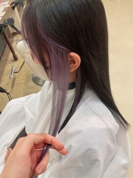 浪漫館 アールズコート(R's Court) ラベンダーインナーカラー @木原 10.29