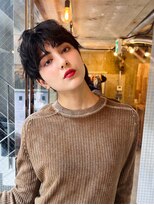 ヒュージ 表参道(huge)&nbsp;レイヤーボブ/ミニボブ/ニュアンスパーマ/顔周りカット/20代30代