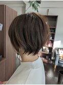 大人ショートボブ