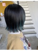 インナー×ターコイズブルー