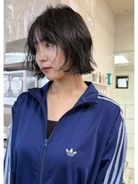 ゾーイダイミョウ(ZOEY daimyo)&nbsp;bob layer / 透ける黒