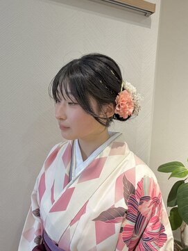 ケーフィール(HAIR PRODUCE K-feel) 卒業式アップスタイル