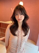 ボタン コロン 表参道 原宿(VOTAN COLON) 大人ガーリー/春ヘア/ヘアカラー/アッシュ/ブラウン/透明感/前髪