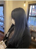 ハイトーンカラー　ブルー