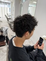 テーラヘアー 袖ヶ浦2号店(TELA HAIR)&nbsp;スパイキーショート×ツイストスパイラルパーマ