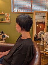 ミントルーム 西新井大師西(MINT room) バッサリカット&初カラーで大人可愛いイメチェン♪