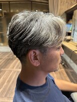 メンズココ メンズパーマ 韓国ヘア 日本橋店(MENS COCO)&nbsp;ニュアンスパーマ センターパート