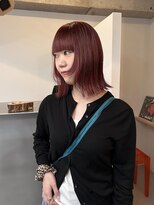 キーパーソン(kii person)&nbsp;person×ボルドーカラー×フェイスレイヤー