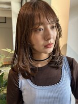 シンス 銀座(since)&nbsp;レイヤーカット/ミディアムレイヤー/髪質改善/透明感カラー