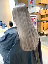 エンネ 新宿(enne) バレイヤージュ/ホワイトブロンド/ミルクティ/シャドウルーツ