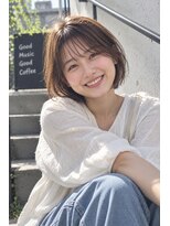 ワゴンバイアフロート(Wagon by afloat)&nbsp;顔まわりレイヤー×大人可愛いショートボブ/20代30代40代/池袋