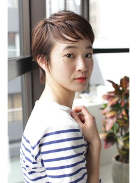 ナヌーク シブヤ(nanuk shibuya) 【nanuk】 カジュアルタイトショート × サイドパート