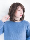 流しバング ゆるふわミディ☆