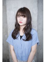 サロンドミルク 原宿(salon de MiLK)&nbsp;【salon de MiLK 原宿】透けカラー×ゆるふわウェーブ