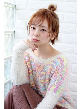 アルバ ヘアリゾート(ALBA) 【ALBA齊藤】ゆるお団子アレンジスタイル