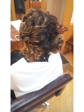 エクステンション クーチャー(Extention Cu'cha) ルーズ下めお団子ツイン(^O^)