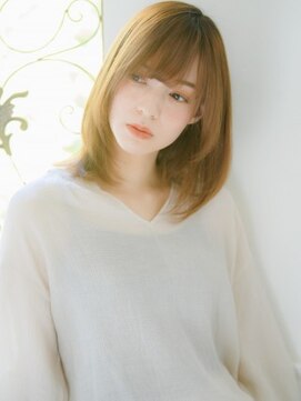 ネオリーブシェリエ 浅草店(Neolive cherie) ミディアムレイヤーボブ ▼ 1