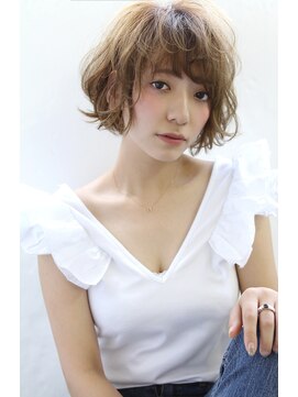 ラエティス(Laetus) 【Laetus/大和西大寺】大人ショートボブ×デジタルパーマ