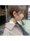耳かけショート　天使の羽バング