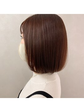 アンドワン 自由が丘(＆ONE) 【＆ONE 自由が丘】 ミニボブ × レッドブラウン