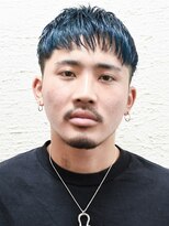 メリケンバーバーショップ コウベ(MERICAN BARBERSHOP KOBE)&nbsp;ショートレイヤーかき上げソフトツーブロックビジネス