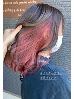 ヘアアンドビューティー クローバー(Hair&Beauty Clover) inner pink