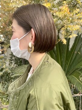 ドレス(DRESS) ミニボブ×ハイトーングレイ_イメチェン __ラベンダーカラー