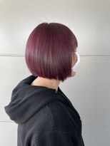 ヘアアンドメイク ムーア(Muuua) 鮮やかピンクカラー