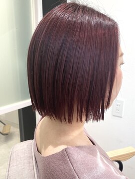 フレーム ヘア ルーム 天王寺駅前店(FRAME hair room) パツっとボブ/イルミナカラー♪