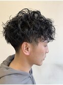 新宿 ツーブロックマッシュ×ツイストスパイラル 担当 RYO
