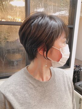 ニット 銀座(knit) 骨格補正/20代30代40代/ハンサムショート/大人女性【knit銀座】