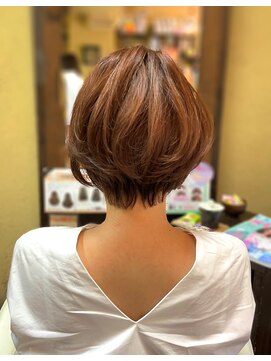 ヘアーメイク ジーマ(hair make Jima) 大人のくびれショートボブ