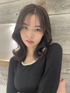 アイヴィ 表参道(IVY) シースルーバング愛されミディアム【肥田亜沙美】