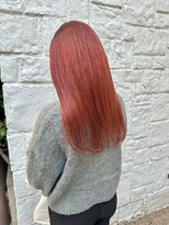 ラミ(L'ami)&nbsp;派手髪透け感チェリーピンク/艶髪ストレートロング