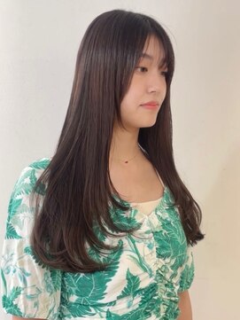 ミレバイジェニー (mirae by geny) レイヤーカットでストレートでも可愛くなれるS