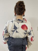 ヒャン(hyang)&nbsp;夜会巻きアレンジ