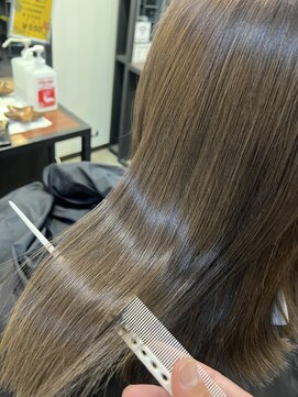 メリーカワサキ(merry kawasaki) 【髪質改善トリートメント】+イルミナカラー+カット