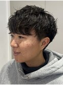 超ナチュラルボーイッシュパーマ♪