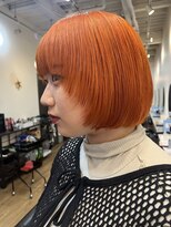 ラック 津田沼(LUCK)&nbsp;切りっぱなしボブ/エアリーロング/美髪/ピンクブラウン/津田沼